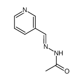 Acetic acid, (3-pyridinylmethylene)hydrazide (9CI)结构式