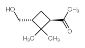 Ethanone, 1-[3-(hydroxymethyl)-2,2-dimethylcyclobutyl]-, trans- (9CI) picture