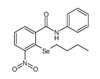 2-(butylselanyl)-3-nitro-N-phenylbenzamide结构式