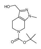 tert-butyl 3-(hydroxymethyl)-1-methyl-4,5-dihydro-1H-pyrazolo[3,4-c]pyridine-6(7H)-carboxylate Structure
