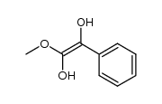 1-methoxy-2-phenylethene-1,2-diol Structure