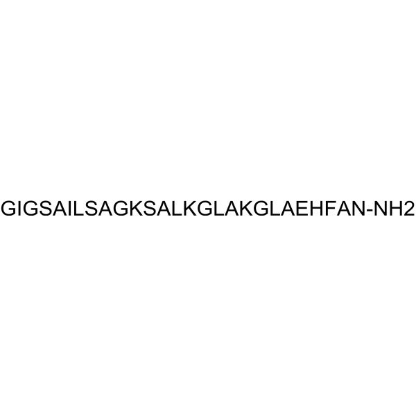 Bombinin-like peptide 2 Structure