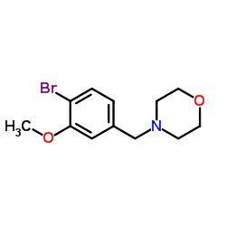 4-(4-Bromo-3-methoxybenzyl)morpholine picture
