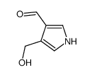 1H-Pyrrole-3-carboxaldehyde,4-(hydroxymethyl)-(9CI) structure