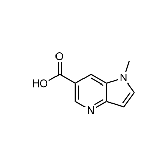 1-Methyl-1H-pyrrolo[3,2-b]pyridine-6-carboxylic acid Structure