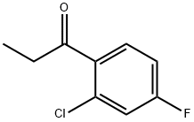 1-(2-chloro-4-fluorophenyl)propan-1-one Structure