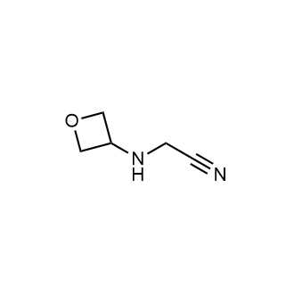 2-(氧杂环丁烷-3-基氨基)乙腈结构式