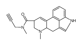 (6aR,9R)-N,7-dimethyl-N-prop-2-ynyl-6,6a,8,9-tetrahydro-4H-indolo[4,3-fg]quinoline-9-carboxamide结构式