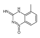 5-methyl-1-oxido-1,2,4-benzotriazin-1-ium-3-amine Structure