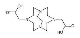 2-[4-(carboxymethyl)-1,4,7,10-tetrazabicyclo[5.5.2]tetradecan-10-yl]acetic acid结构式