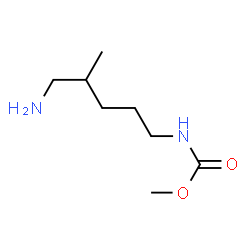 Carbamic acid,(5-amino-4-methylpentyl)-,methyl ester (9CI) Structure