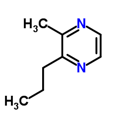 2-Methyl-3-propylpyrazine Structure