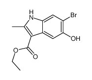 6-BROMO-5-HYDROXY-2-METHYL-1H-INDOLE-3-ARBOXYLIC ACID, ETHYL ESTER picture