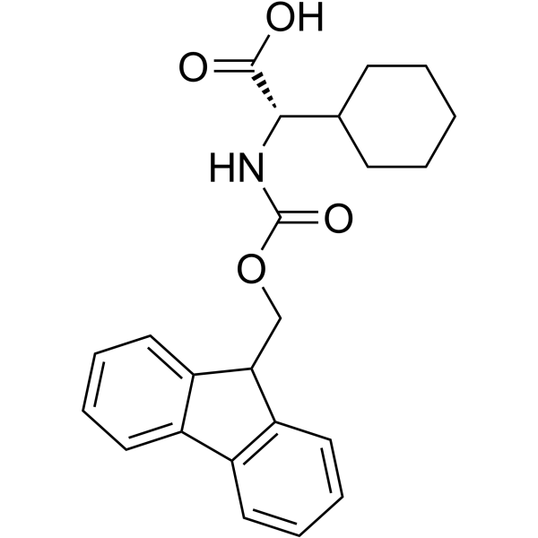 Fmoc-L-环己基甘氨酸结构式