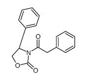 (4R)-4-phenyl-3-(2-phenylacetyl)-1,3-oxazolidin-2-one Structure