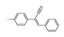 2-(4-chlorophenyl)-3-phenyl-prop-2-enenitrile picture