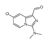 7-chloro-3-(dimethylamino)imidazo[1,5-a]pyridine-1-carbaldehyde结构式