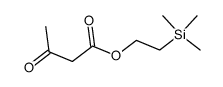 2-(trimethylsilyl)ethyl acetoacetate Structure