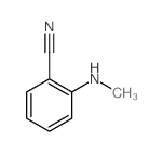 Benzonitrile,2-(methylamino)- Structure