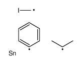 iodomethyl-phenyl-propan-2-ylstannane结构式