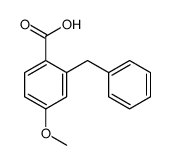 2-benzyl-4-methoxybenzoic acid结构式