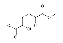 2,5-Dichloroadipic acid dimethyl ester Structure