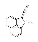 .alpha.-Diazoacenaphthenone结构式