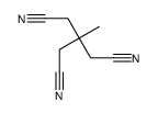 3-(cyanomethyl)-3-methylpentanedinitrile结构式