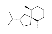 6,10-Dimethyl-2-isopropylspiro[4.5]decane结构式