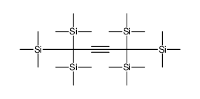 trimethyl-[1,1,4,4,4-pentakis(trimethylsilyl)but-2-ynyl]silane结构式