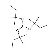 tris(t-amyloxy)boran Structure