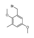 1-(bromomethyl)-2,5-dimethoxy-3-methylbenzene Structure