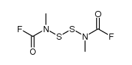 bis-(N-methyl-N-fluorocarbonylamino)-disulfide Structure