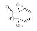 7-Azabicyclo[4.2.0]octa-2,4-dien-8-one,1,6-dimethyl- structure