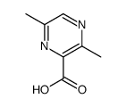 3,6-dimethylpyrazine-2-carboxylic acid structure