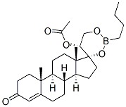 (20R)-20-Acetyloxy-17,21-[(butylboranediyl)bisoxy]pregn-4-en-3-one picture