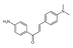 1-(4-aminophenyl)-3-[4-(dimethylamino)phenyl]prop-2-en-1-one Structure