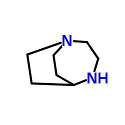 1,4-二氮杂双环[3.2.2]壬烷结构式
