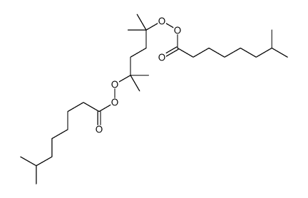 1,1,4,4-tetramethylbutane-1,4-diyl bis(isononaneperoxoate) Structure