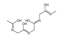 2-acetamido-N-[2-[[2-(methylamino)-2-oxoethyl]amino]-2-oxoethyl]acetamide结构式