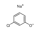 sodium 3-chlorophenoxide Structure