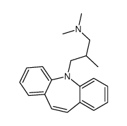 3-benzo[b][1]benzazepin-11-yl-N,N,2-trimethylpropan-1-amine结构式