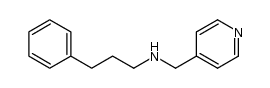 N-(3-phenylpropyl)-4-pyridinemethanamine Structure