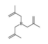 tris(2-methylprop-2-enyl)borane Structure