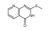 2-methylthio-4-oxo-3,4-dihydropyrido[2,3-d]pyrimidine结构式