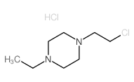 1-(2-chloroethyl)-4-ethyl-piperazine结构式