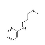 N,N-dimethyl-N'-2-pyridylpropane-1,3-diamine structure