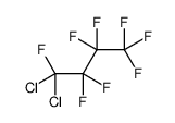 1,1-dichloro-1,2,2,3,3,4,4,4-octafluorobutane结构式