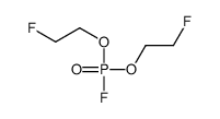 Fluoridophosphoric acid O,O-di(2-fluoroethyl) ester Structure