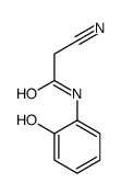 2-cyano-N-(2-hydroxyphenyl)acetamide Structure